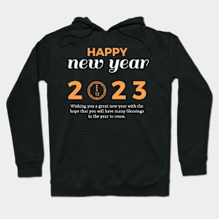 Happy New Year 2023 Hoodie